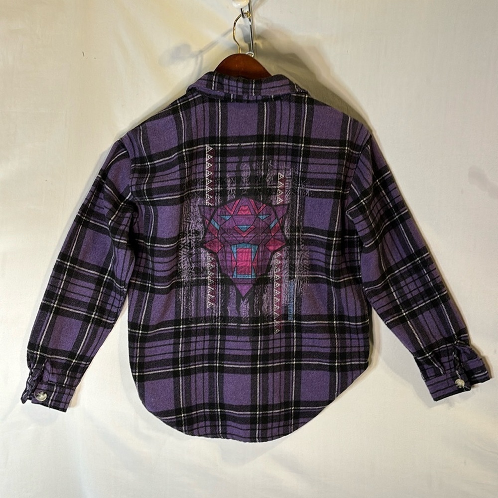 Wakanda Forever Plaid Shirt Marvel